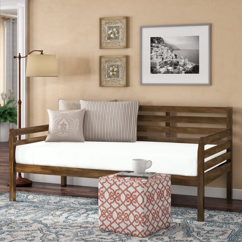 Wooden Rustic Daybed It Is Available In Standard Twin Lalocositas